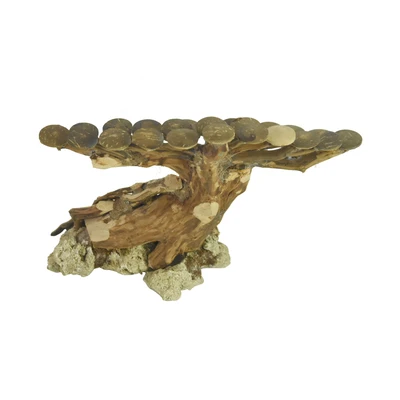 Gambar Fishland Aquascape Hiasan Akuarium Kayu Bonsai Ukuran M