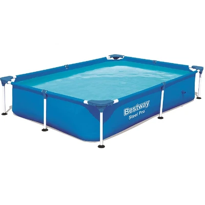 Gambar Bestway Steel Pro Rectangular Pool Kolam Renang 56401