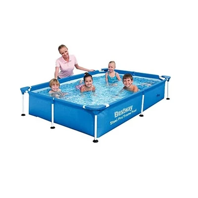 Gambar Bestway Steel Pro Rectangular Pool Kolam Renang 56401