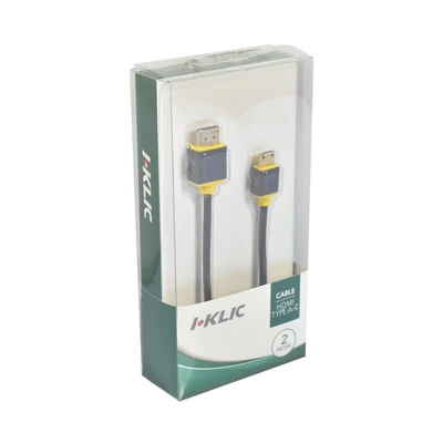 Gambar I-Klic Kabel HDMI Type A Male To Male 2 Meter