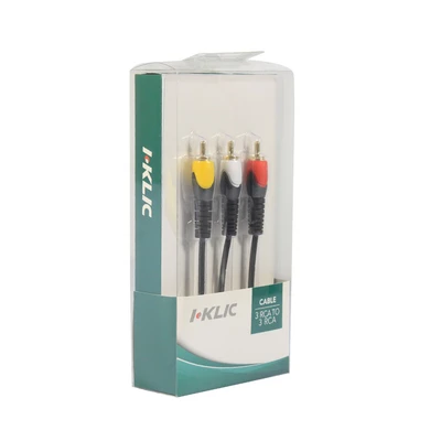Gambar I-Klic Kabel RCA 3 RCA To 3 RCA 1 Meter