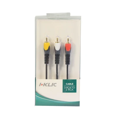 Gambar I-Klic Kabel RCA 3 RCA To 3 RCA 1 Meter