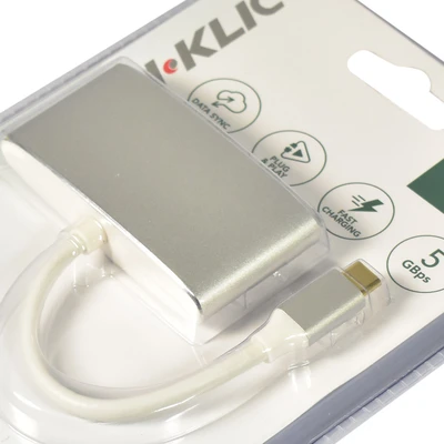 Gambar I Klic Converter Type-c Untuk Hdmi+usb 3.0+pd