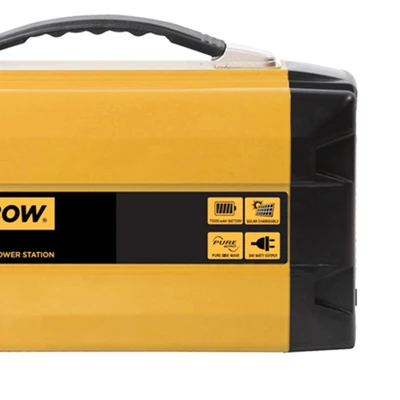 Gambar Krisbow Baterai Portabel 300W Krsp03 - Kuning/Hitam