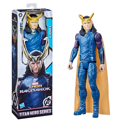 Gambar Marvel Action Figure Avengers Titan Hero Loki F2246