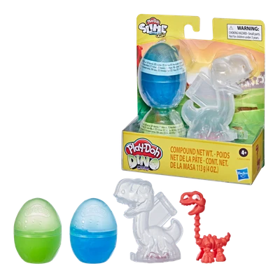 Gambar Play Doh Set Slime Hydro Glitz Dino Bones Eggs Random