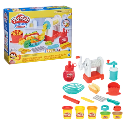 Gambar Play Doh Set Kitchen Creations Fries F1320