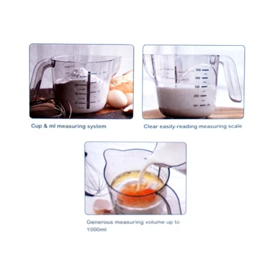 Gambar Cooking Color Prun Gelas Takar Dengan Pemeras Buah Set 2 pcs