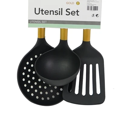 Gambar Cooking Color Lacey Peralatan Masak Set 3 pcs - Gold