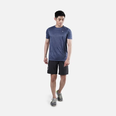 Gambar Alph Melange T-shirt Pria Ukuran M - Biru Navy