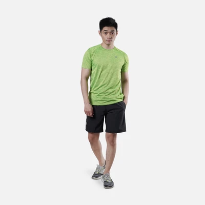 Gambar Alph Melange T-shirt Pria Ukuran S - Hijau Neon