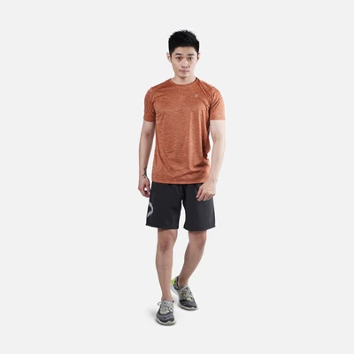 Gambar Alph Melange T-shirt Pria Ukuran S - Orange