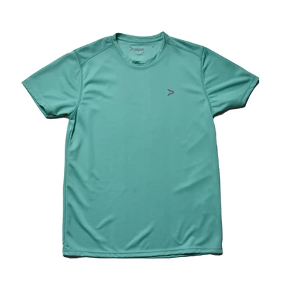 Gambar Alph T-shirt Pria Dry Fit Polos Ukuran S - Tosca