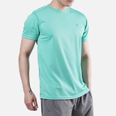 Gambar Alph T-shirt Pria Dry Fit Polos Ukuran S - Tosca