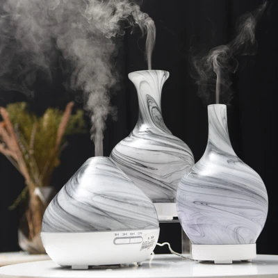 Gambar Informa Diffuser Aromaterapi Kaca Marble A1 12.6x12.6x23 cm