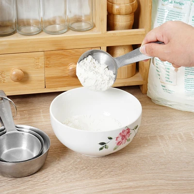 Gambar Cooking Color Prun Sendok Takar Stainless 4 In 1