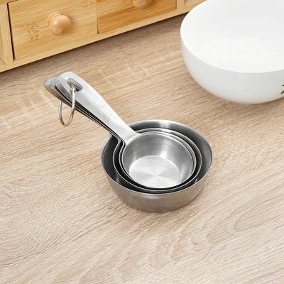 Gambar Cooking Color Prun Sendok Takar Stainless 4 In 1