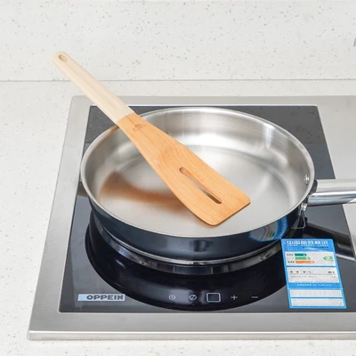 Gambar Cooking Color Prun Spatula Turner Slotted - Krem