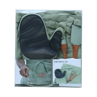 Gambar Cooking Color Prun Alat Masak Set 4 pcs - Hijau Mint