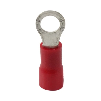 Gambar Maxbuilt Insulated Ring Terminal 1.25 - 4 19a - Merah