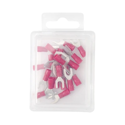 Gambar Maxbuilt Insulated Spade Terminal Y 1.25-4 19A - Merah