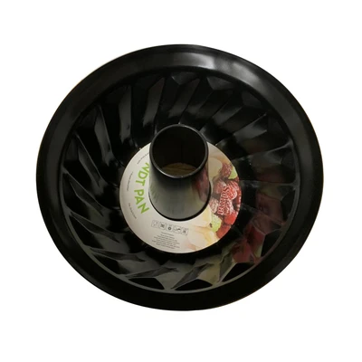 Gambar Selma Helen Loyang Kue Wave Bundt 24.5x24.5 cm - Hitam
