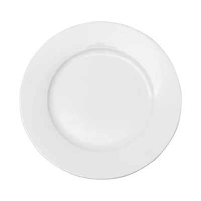 Gambar Delicia Piring Makan Porcelain Rim 27 cm - Putih