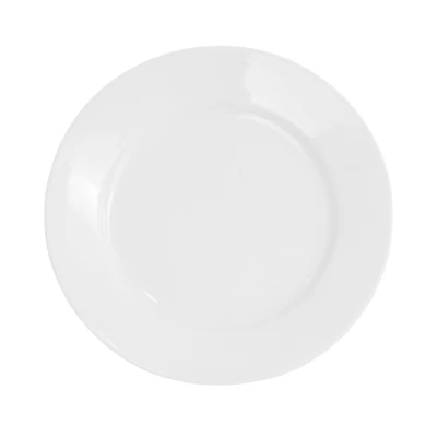 Gambar Delicia Rim Piring Saji Dessert Porcelain 20 cm - Putih