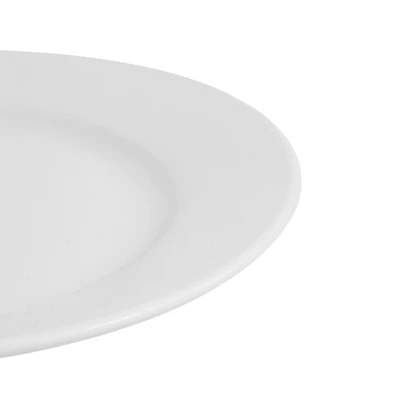 Gambar Delicia Rim Piring Saji Dessert Porcelain 20 cm - Putih