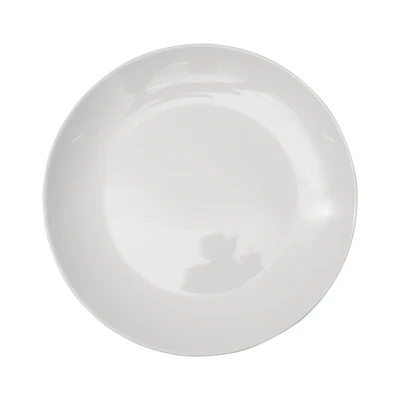 Gambar Delicia Piring Makan Porcelain Coupe 26 cm - Putih