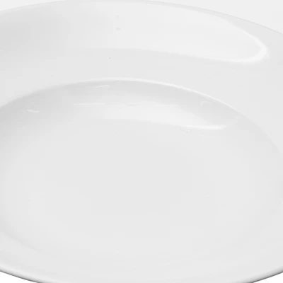 Gambar Delicia Piring Makan Pasta Porcelain 27 cm - Putih