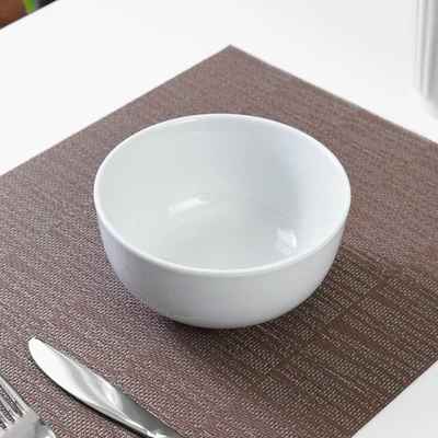 Gambar Delicia Mangkuk Saji Porcelain 14 cm - Putih
