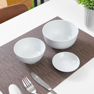 Gambar Delicia Mangkuk Saji Porcelain 14 cm - Putih