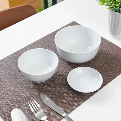 Gambar Delicia Mangkuk Saji Porcelain 11 cm - Putih