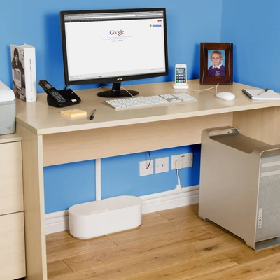 Gambar D - Line Tempat Kabel - Putih