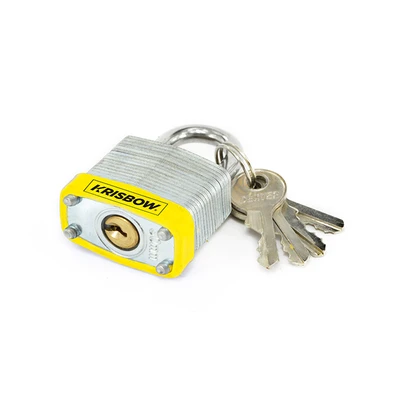 Gambar Krisbow Gembok Laminasi Short Shackle Trsp30S