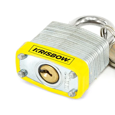 Gambar Krisbow Gembok Laminasi Short Shackle Trsp30S