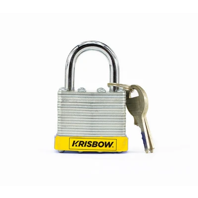 Gambar Krisbow Gembok Laminasi Short Shackle Trsp40S