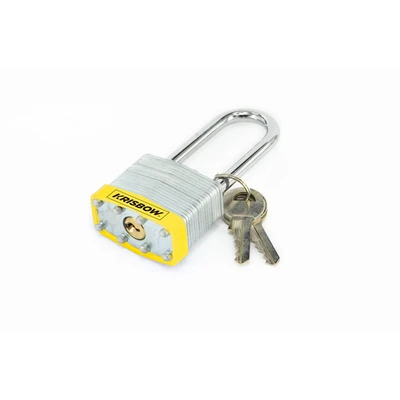 Gambar Krisbow Gembok Laminasi Long Shackle - Silver