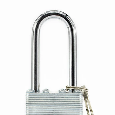 Gambar Krisbow Gembok Laminasi Long Shackle - Silver