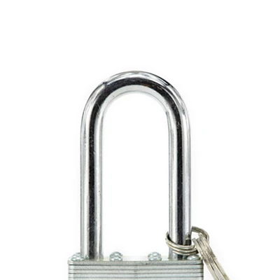 Gambar Krisbow Gembok Laminasi Long Shackle Trsp50L - Silver