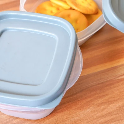 Gambar Appetite Videl Wadah Makanan Plastik Set 11 pcs - Abu-abu