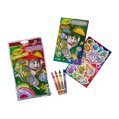 Gambar Crayola Set Coloring Crayons Cosmic Cats 18pk