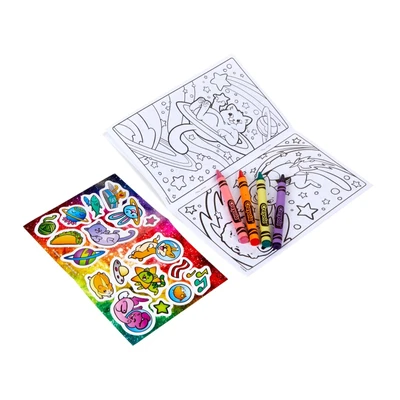 Gambar Crayola Set Coloring Crayons Cosmic Cats 18pk