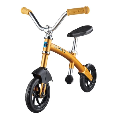 Gambar M-Cro Sepeda Anak Balance Bike Gbike Chopper Dlx - Kuning
