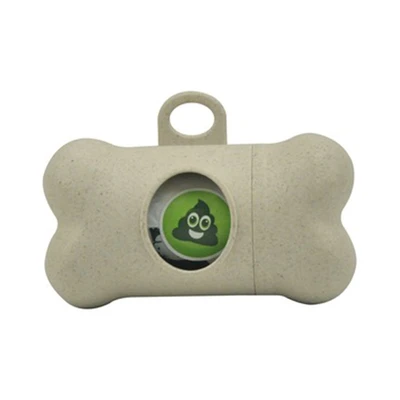 Gambar M-Pets Waste Bag Dispenser Anjing Bambu