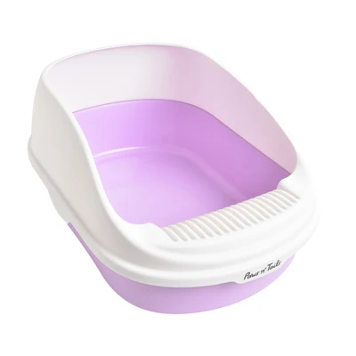 Gambar Paws N Tail Toilet Kucing Dewasa Maxi 56x39x26 cm - Ungu