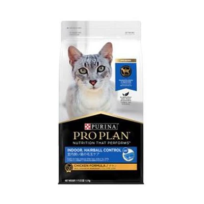 Gambar Pro Plan 3 Kg Makanan Kucing Kering Adult Hairball Control Chicken