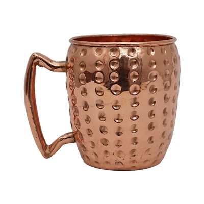 Gambar Mug Kerajinan Tembaga Motif Dot - Bronze