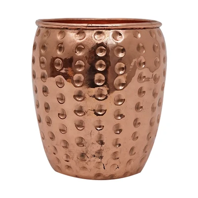 Gambar Mug Kerajinan Tembaga Motif Dot - Bronze
